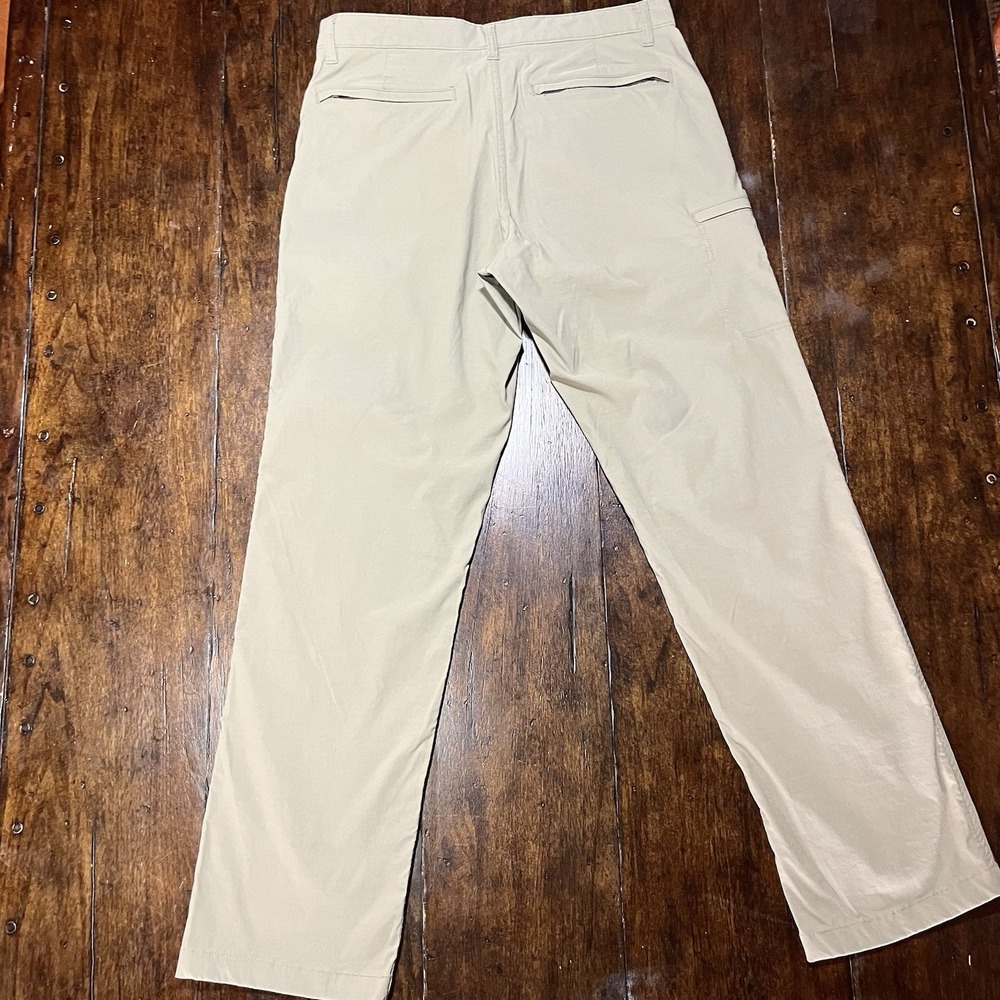 Unionbay UB Tech Pants Mens 32x32 Khaki Classic Chino Cargo Utility Outdors - Picture 7 of 12